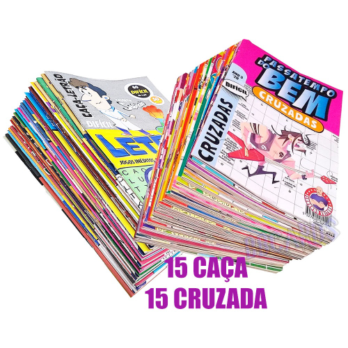 Box com 6 Revistas Coquetel - Caça Palavra Mata Fácil - Outros Livros -  Magazine Luiza