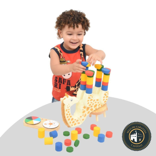 Jogo Educativo Baby Toys Set Encaixe 24 Peças Pica Pau 580