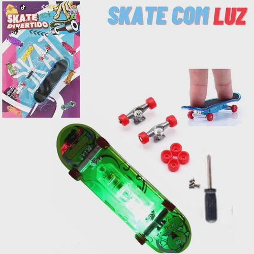 Skate De Dedo C/ Rampa Brinquedo Infantil Divertido Original