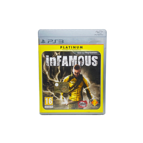 Jogo Infamous - Platinum - Ps3 - Mídia Física Original