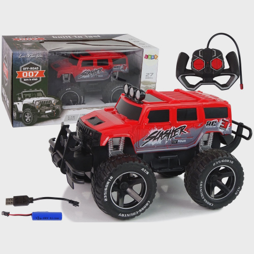 Carro Controle Remoto 4Ch 4X4 Truck Off Road Starry Blue na