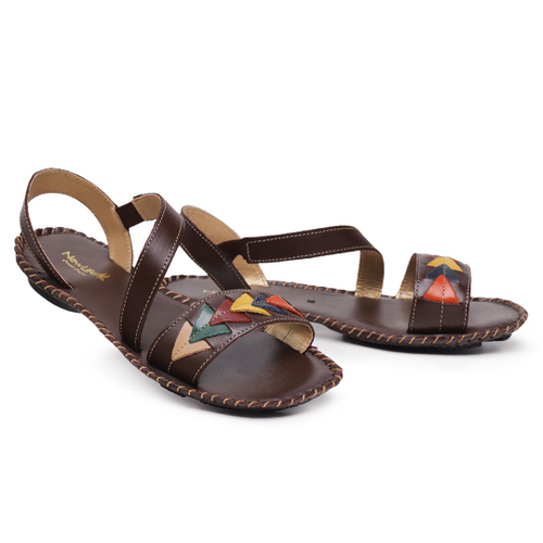 Chinelo rasteirinha 2025 de couro