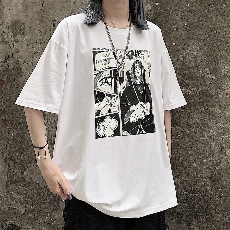 Camiseta Camisa Simbolo Clã Uchiha Itachi Sasuke Obito - Estilo Kraken -  Camiseta Feminina - Magazine Luiza