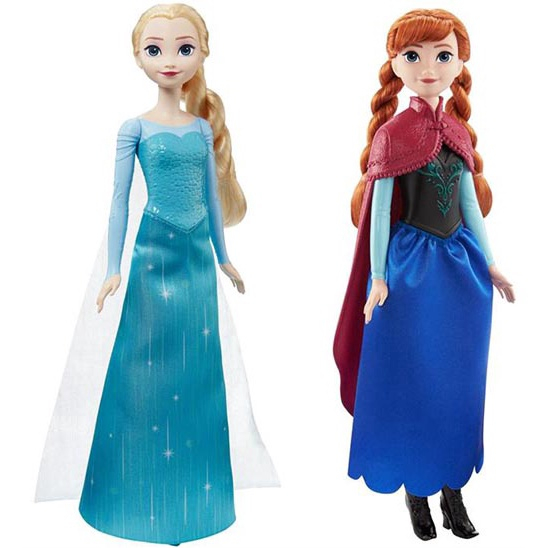 Kit 2 Bonecas Frozen Elsa E Anna Importada Disney Store Eua