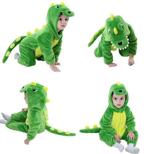 Recém Nascido Macacão Dino Baby Roupa Roupinha Dinossauro Bebê