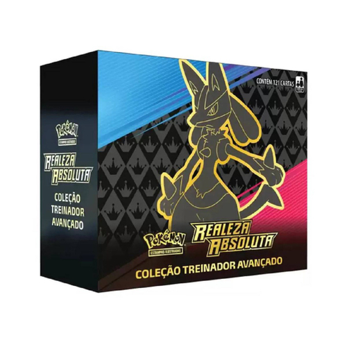 Box Pokémon Treinador Avançado Realeza Absoluta Copag - Deck de Cartas -  Magazine Luiza