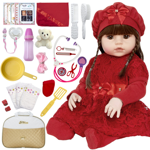 Bebe Reborn Princesa Recém Nascida, Silicone Princesa em Promoção na  Americanas