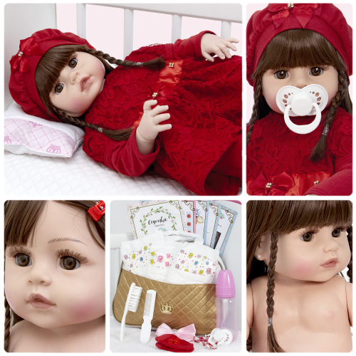 Bebê Reborn Boneca Baby Alive 100% Silicone Pode Dar Banho na Americanas  Empresas