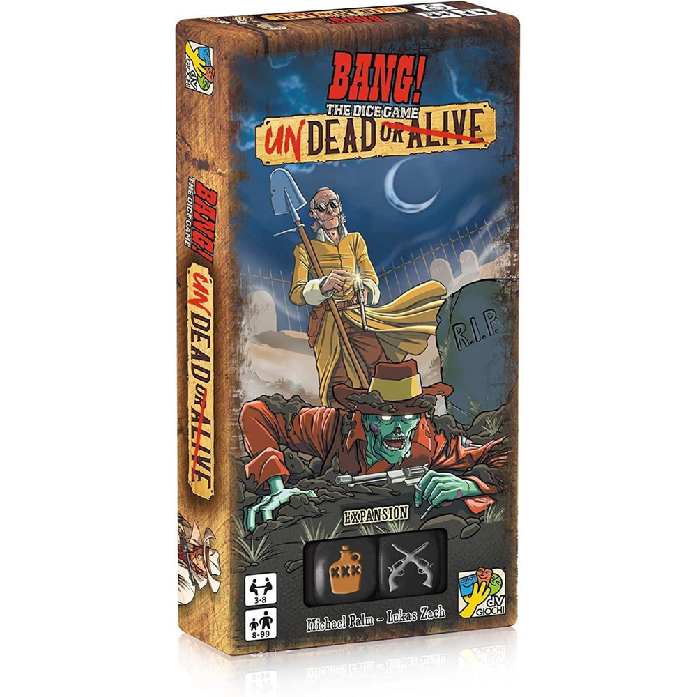 Galápagos, Bang! Dice Game, Jogo de Dados para Amigos, 3 a 8