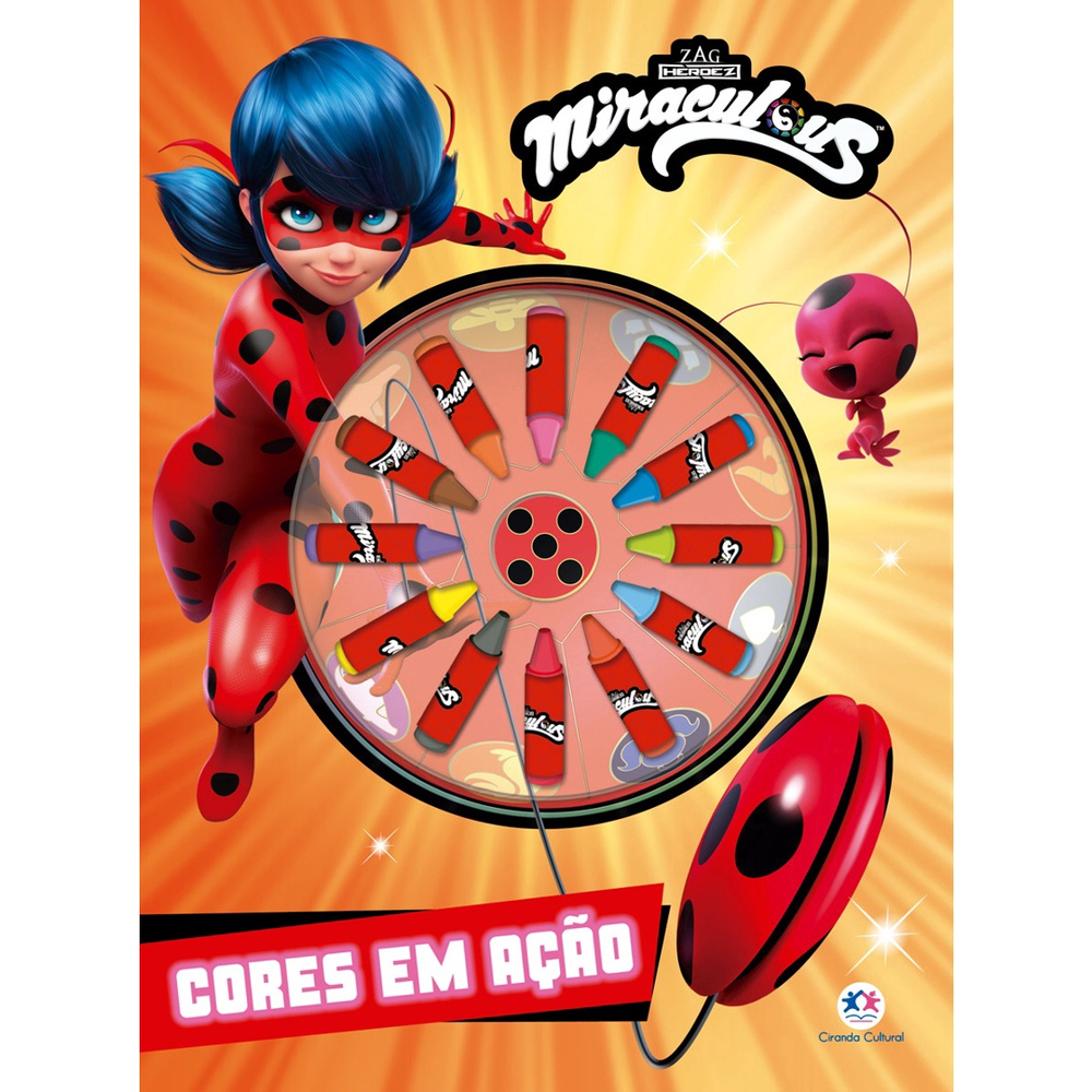 Ladybug e Cat Noir 05 – Imagens para Colorir