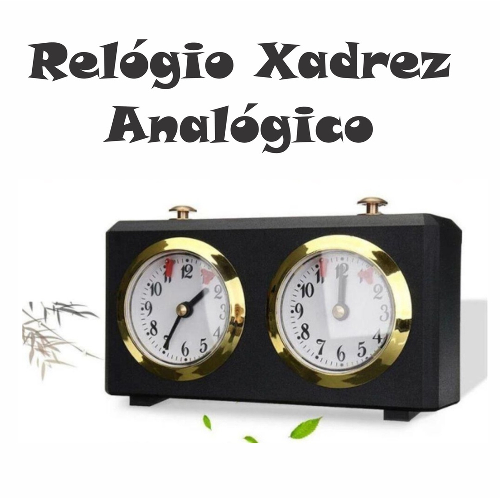 Relógio De Xadrez Analógico