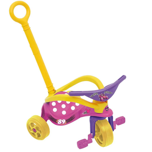 Triciclo Infantil - Aro 5 - Minnie - Rosa - Nathor