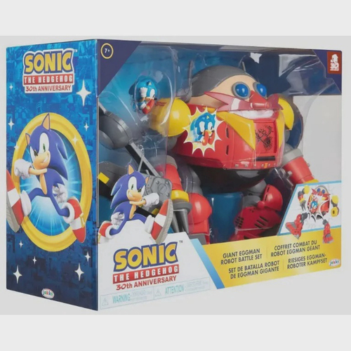 LEGO Set Sonic 76993 Sonic Contra o Robo Gigante de Dr Eggma 615 peças