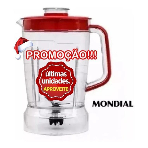 Liquidificador Mondial L99FB Turbo Filtro 3V. 550W 1518-01 Preto