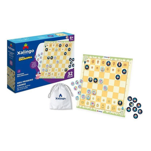 Kit 4 Jogo De Xadrez Magnético Infantil Tabuleiro Dobrável + em Promoção na  Americanas