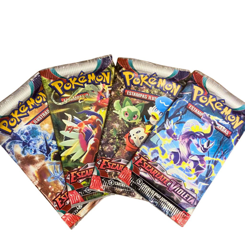 Blister(pacote)Quadruplo Pokemon Origem Perdida 25 Cartas (aleatório) em  Promoção na Americanas