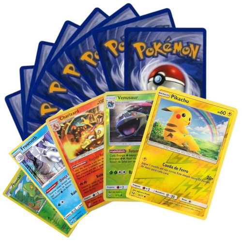 Carta Pokémon Ultra Rara + 20 Brilhantes na Americanas Empresas