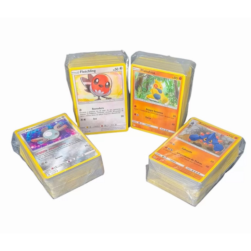 Original - Lote até 100 cartas Pokemon + até 5 Cartas brilhantes Foil  garantidas - Produto copag em Promoção na Americanas