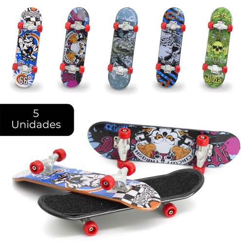 Kit 4 Mini Skates De Dedo Profissional Rolamento Fingerboard em Promoção na  Americanas