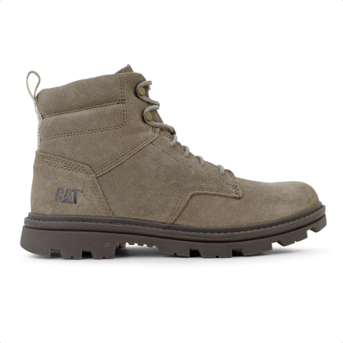 Tenis Bota Caterpillar Cat Super Leve Cor Cinza + Relogio