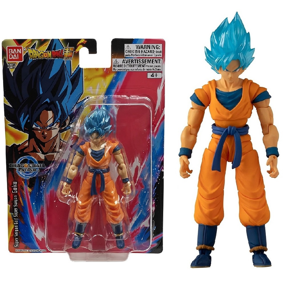 Boneco Dragon Ball Evolve Ss Blue Goku Bandai F0098 9 Fun em Promoção na  Americanas