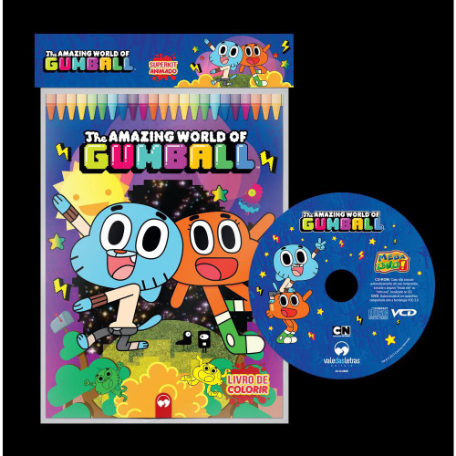 Personagens para festa darwin e gumball