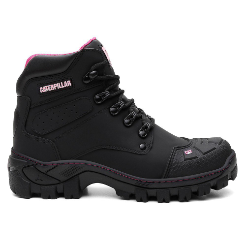 Bota Caterpillar Feminina marrom preta bege rosa Casual Caminhada Coturno  Preto Barato