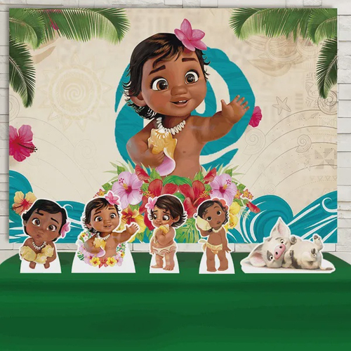 Kit Maquiagem Infantil Moana