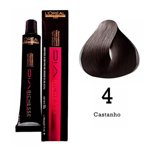 Tonalizante 5.0 Castanho Claro Profundo Diarichesse L'Oréal - L