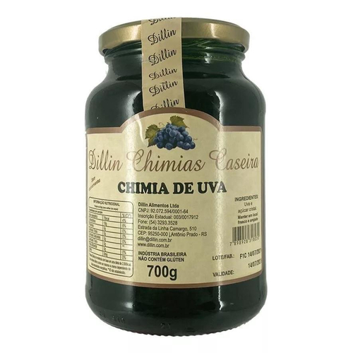 Geleia Dillin Chimias De Uva 700G em Promoção na Americanas