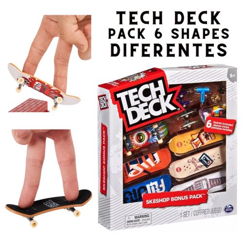 Skate de Dedo Tech Deck - Shop Bonus com 6 - Enjoi - Sunny na Americanas  Empresas