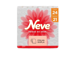 Neve Papel Higiênico Toque De Seda Leve 24 Pague 21 rolos Menor preço em Neve Papel Higiênico Toque De Seda Leve 24 Pague 21 rolos