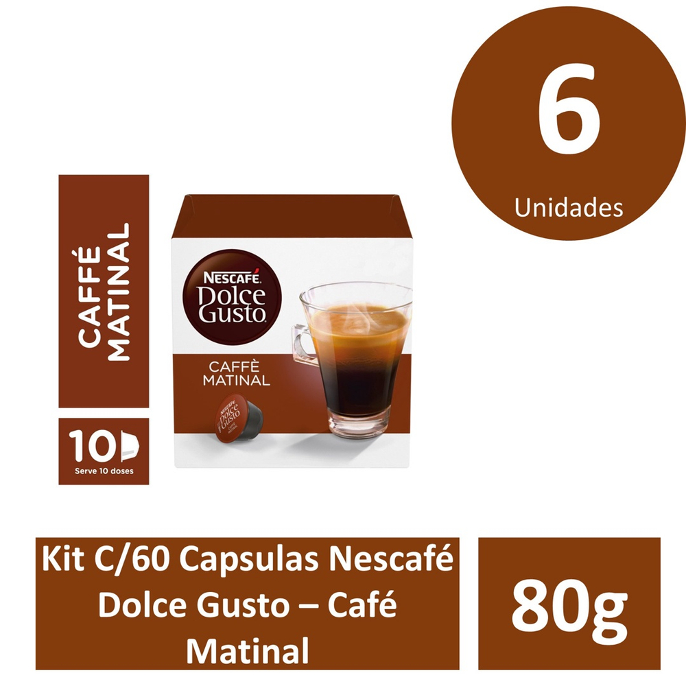 Doppio Espresso 10 Cápsulas Nescafé Dolce Gusto