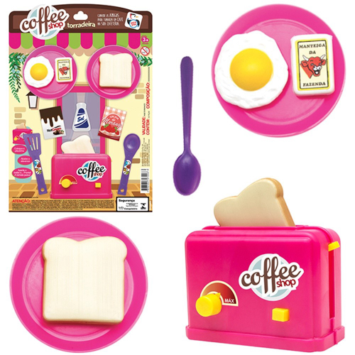 Kit Comidinha Infantil Hambúrguer Hot-dog C/ Milk Shake - ARK