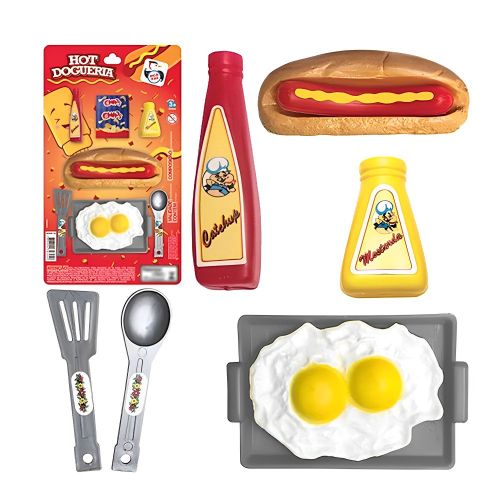 Tofficu 1 Conjunto De Conjuntos De Jogo De Hambúrguer Kit De Decoração De  Pão Comida Engraçada Hambúrguer Classificação De Comida Para Habilidade