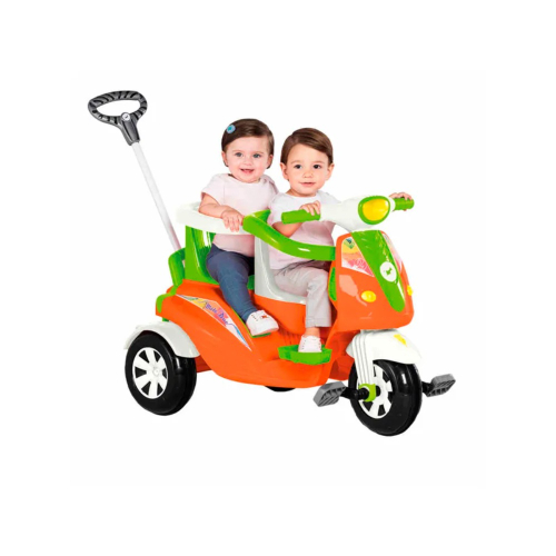 Velotrol Motoca Triciclo Infantil Brinquedo Menina Nathor