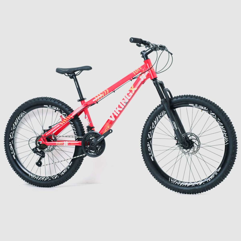 Bike bicicleta aro 26 freeride viking, bike dirt, downhill, wheeling,  urbano, grau, rl, 21 marchas em Promoção na Americanas