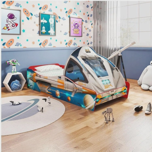 Cama Infantil com Dossel Barbie Star 8A - Pura Magia