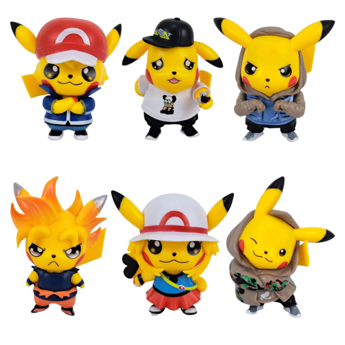 Kit 24 Brinquedos Pokemon Boneco Action Figure Anime Manga em Promoção na  Americanas