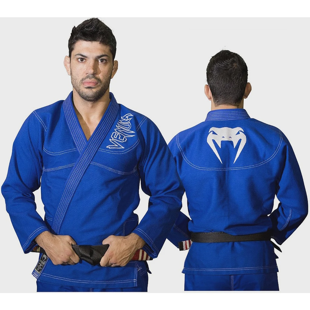 Kimono Jiu Jitsu Venum Competition Brasil Azul em Promoção na Americanas
