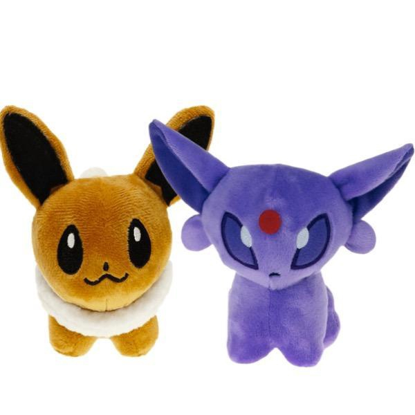 Pelúcias Eevee e Evoluções