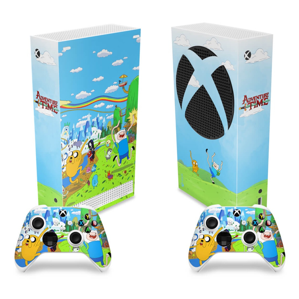 Xbox One X Skin - Hora de Aventura - Pop Arte Skins