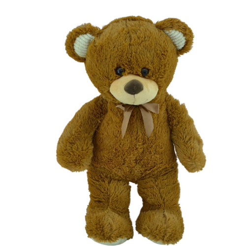 Jogo Mini Urso Pelúcia Natal Gorrinho e Cachecol 12cm 3 Pç