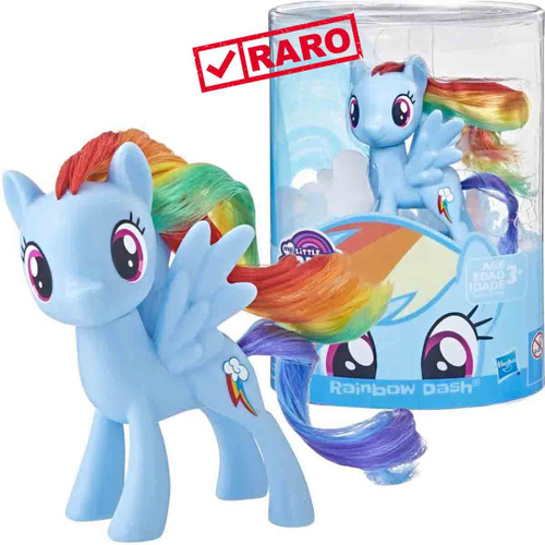 My Little Pony Boneco Rainbow Dash - Hasbro 7,5cm E5006 em, little