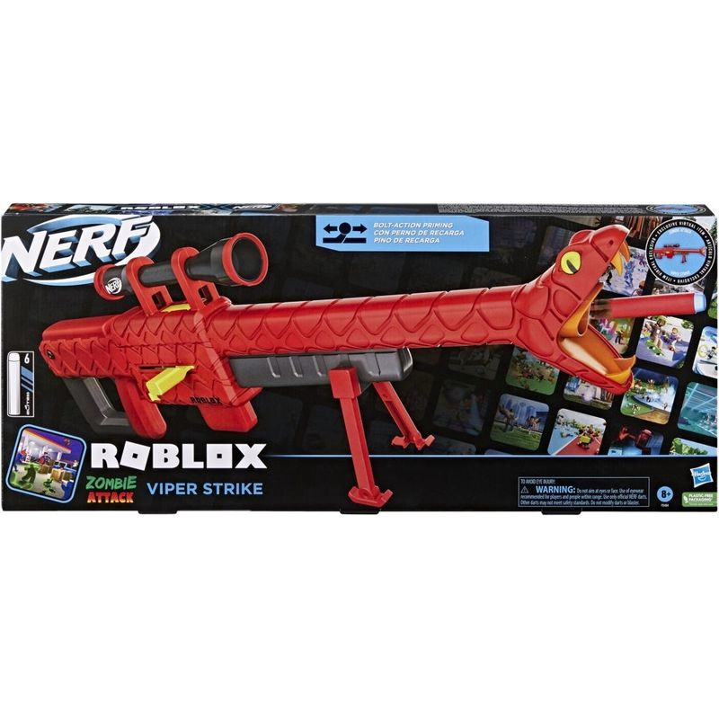 Lançador De Dardos Hasbro Nerf Roblox Viper Strike F5484 em Promoção na  Americanas