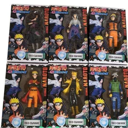 Bonecos Anime Naruto Kit Completo Miniaturas Itachi Killer Naruto