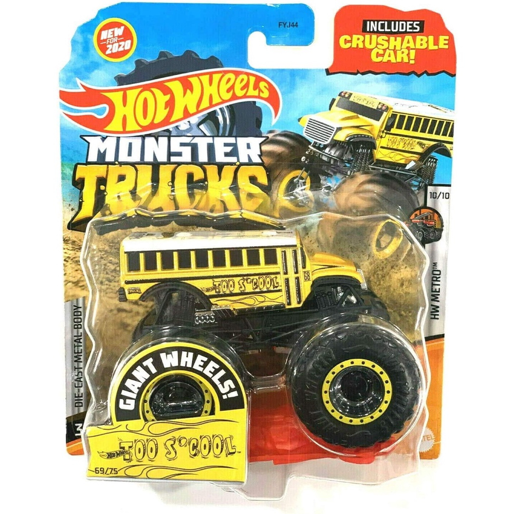 Carrinho Hot Wheels Monster Trucks Pure Muscle Hkm14 Mattel na Americanas  Empresas