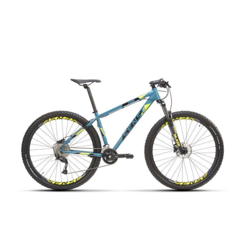 Bicicleta Sense Bike Fun Evo T19 Aro 29 Susp. Dianteira 18 Marchas - Amarelo/cinza