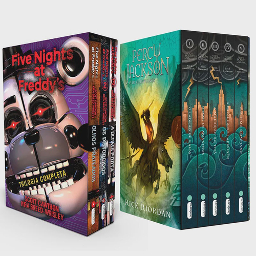 Kit de Livros Five Nights at Freddys : Os Distorcidos & A Última