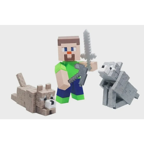 Espada diamante Minecraft brinquedo mdf resistente 30cm - Espada